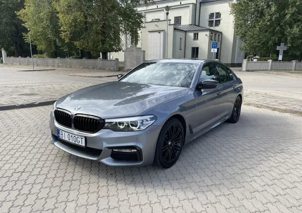 bmw seria 5 BMW Seria 5 cena 128500 przebieg: 107000, rok produkcji 2018 z Białystok
